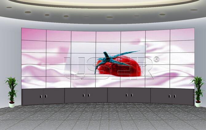 曲面液晶拼接屏 曲面液晶拼接屏